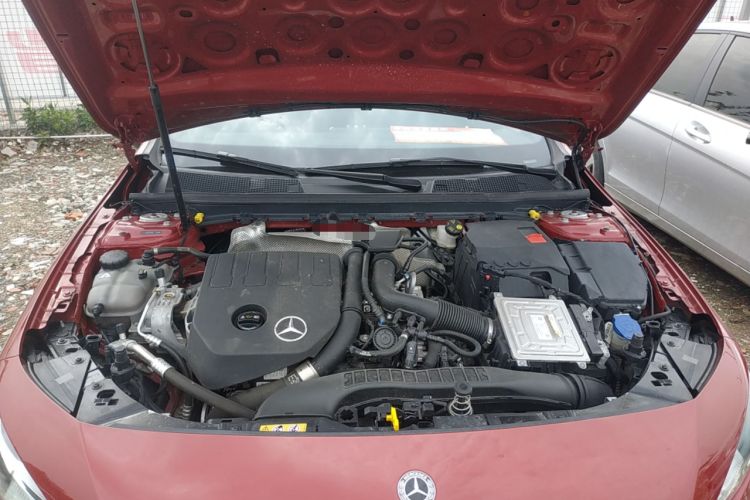 Used Mercedes-Benz A-Class 2020 Second Facelift A 180 L Sport Sedan Engine Bay