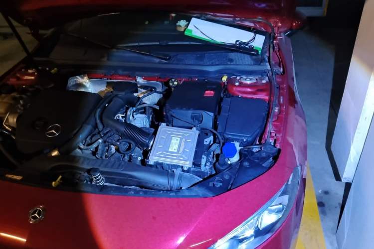 Used Mercedes-Benz A-Class 2020 Restyled A 200 L Sport Sedan Dynamic Version Engine Bay Left