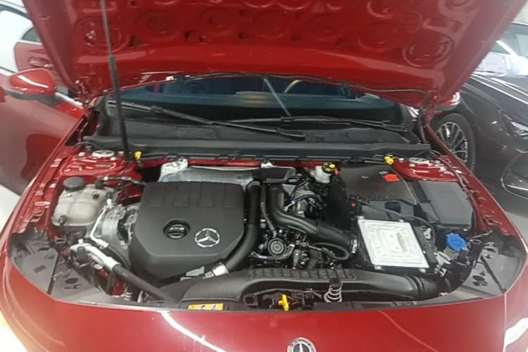 Used Mercedes-Benz A-Class 2020 Second Facelift A 180 L Sport Sedan Engine Bay