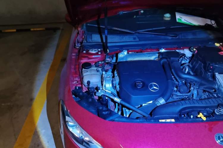 Used Mercedes-Benz A-Class 2020 Restyled A 200 L Sport Sedan Dynamic Version Engine Bay Right