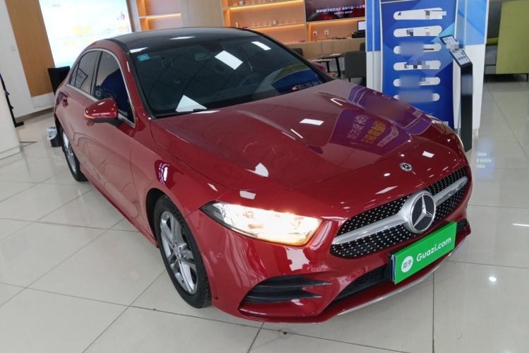 Used Mercedes-Benz A-Class 2020 Second Facelift A 180 L Sport Sedan Exterior 1