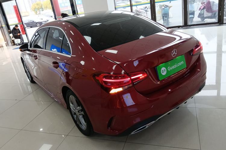 Used Mercedes-Benz A-Class 2020 Second Facelift A 180 L Sport Sedan Exterior 2