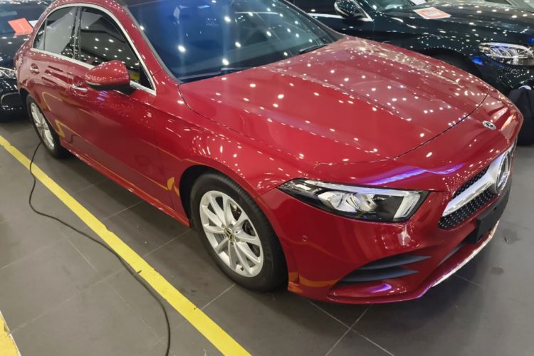 Used Mercedes-Benz A-Class 2020 A 200 L Sport Sedan Front Right 45 Deg