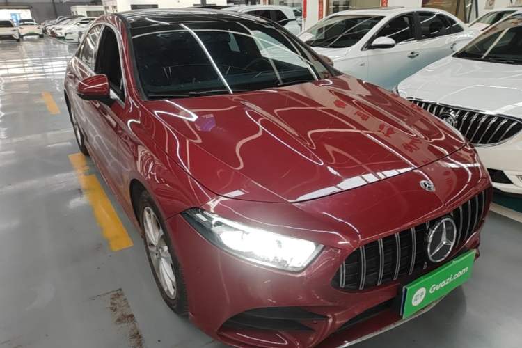 Used Mercedes-Benz A-Class 2020 Restyled A 200 L Sport Sedan Fashion Version Front Right 45 Deg