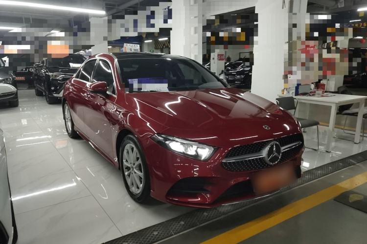 Used Mercedes-Benz A-Class 2020 Restyled A 200 L Sport Sedan Dynamic Version Front Right 45 Deg