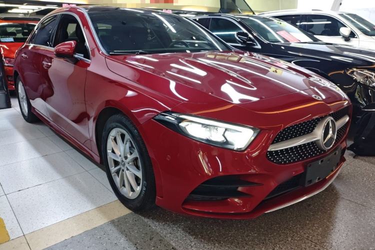 Used Mercedes-Benz A-Class 2020 Restyled A 200 L Sport Sedan Fashion Version Front Right 45 Deg
