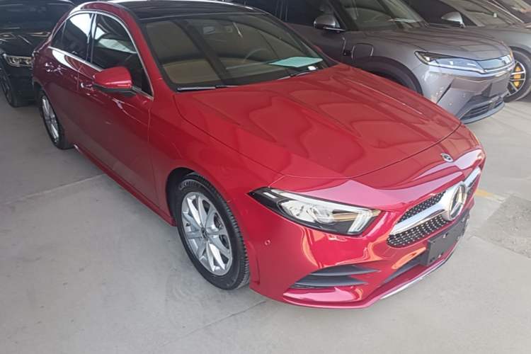Used Mercedes-Benz A-Class 2020 Restyled A 200 L Sport Sedan Dynamic Version Front Right 45 Deg