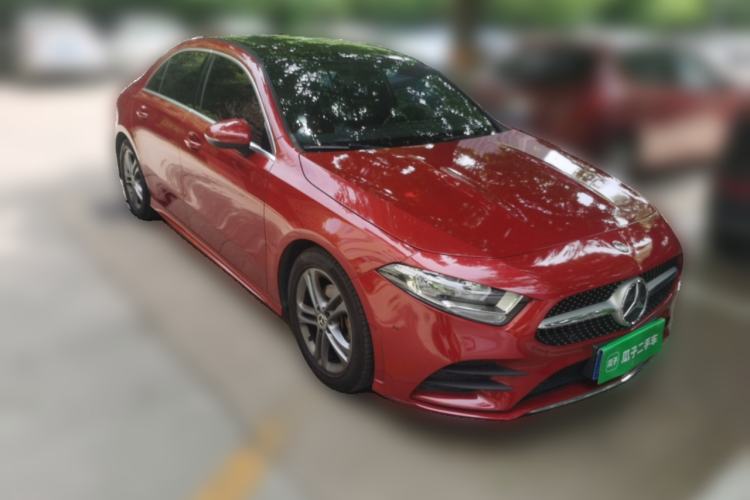 Used Mercedes-Benz A-Class 2020 Second Facelift A 180 L Sport Sedan Front Right 45 Deg