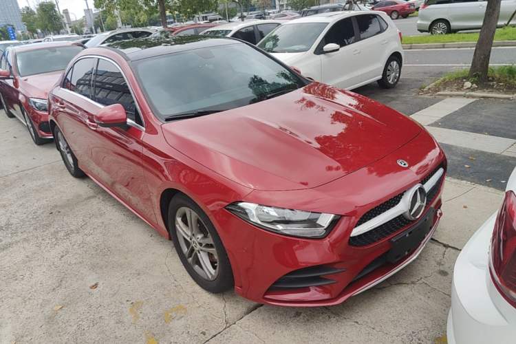 Used Mercedes-Benz A-Class 2020 Second Facelift A 180 L Sport Sedan Front Right 45 Deg
