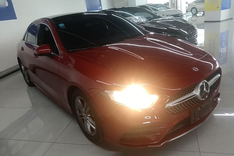 Used Mercedes-Benz A-Class 2020 Second Facelift A 180 L Sport Sedan Front Right 45 Deg