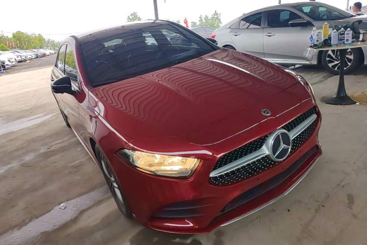 Used Mercedes-Benz A-Class 2020 Facelift A 180 L Sport Sedan Special Configuration Front Right 45 Deg