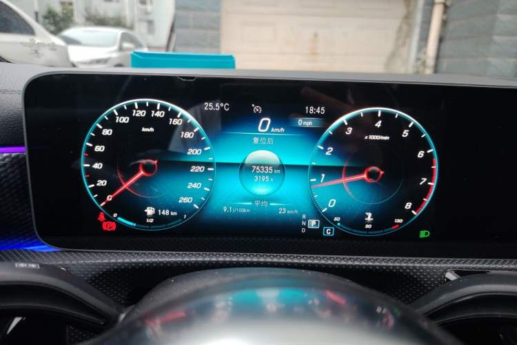 Used Mercedes-Benz A-Class 2020 Restyled A 200 L Sport Sedan Fashion Version Instrument Cluster