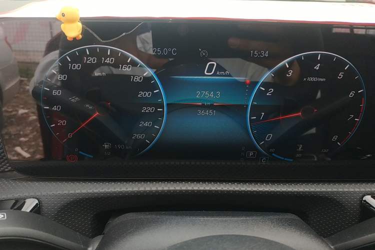 Used Mercedes-Benz A-Class 2020 Second Facelift A 180 L Sport Sedan Instrument Cluster