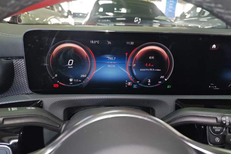 Used Mercedes-Benz A-Class 2020 Restyled A 200 L Sport Sedan Dynamic Version Instrument Cluster