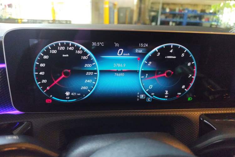Used Mercedes-Benz A-Class 2020 A 200 L Sport Sedan Instrument Cluster