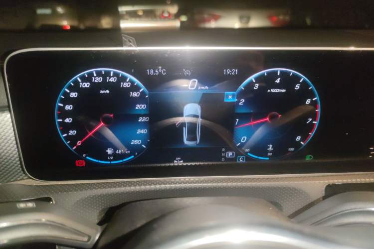 Used Mercedes-Benz A-Class 2020 Second Facelift A 180 L Sport Sedan Instrument Cluster