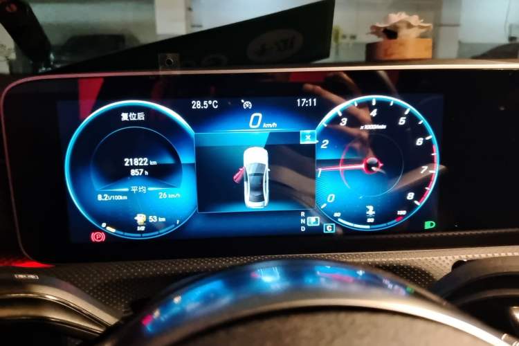 Used Mercedes-Benz A-Class 2020 Restyled A 200 L Sport Sedan Dynamic Version Instrument Cluster