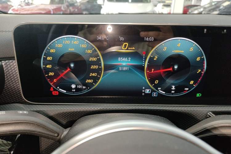 Used Mercedes-Benz A-Class 2020 Restyled A 200 L Sport Sedan Dynamic Version Instrument Cluster