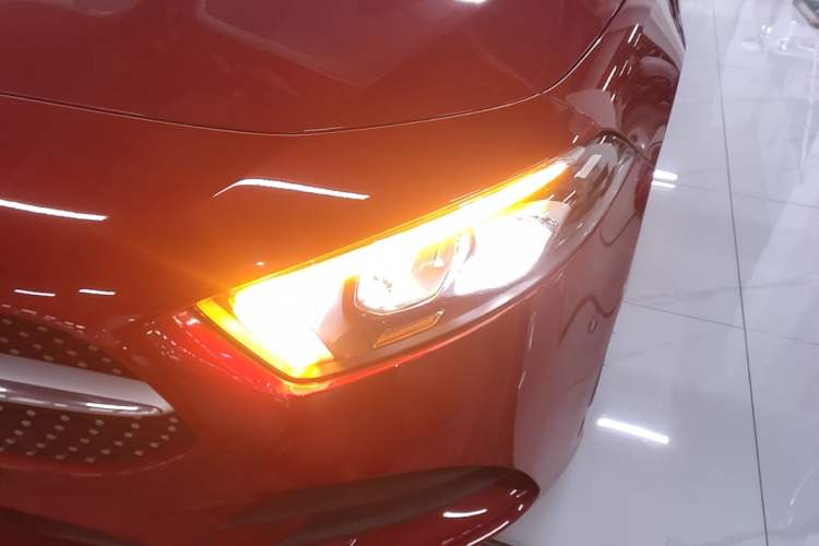 Used Mercedes-Benz A-Class 2020 Restyled A 200 L Sport Sedan Dynamic Version Left Front Headlight