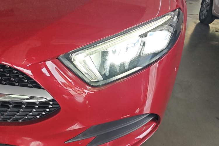 Used Mercedes-Benz A-Class 2020 Restyled A 200 L Sport Sedan Dynamic Version Left Front Headlight