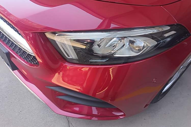 Used Mercedes-Benz A-Class 2020 Restyled A 200 L Sport Sedan Dynamic Version Left Front Headlight