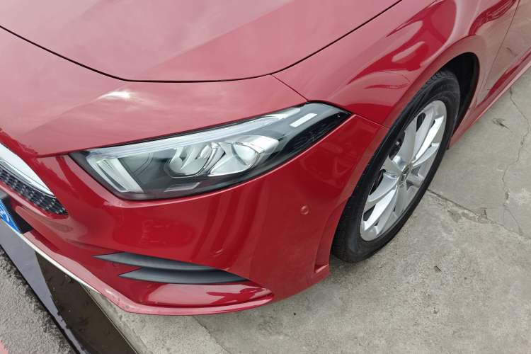 Used Mercedes-Benz A-Class 2020 Restyled A 200 L Sport Sedan Dynamic Version Left Front Headlight