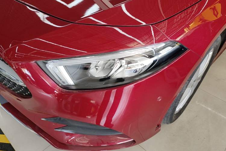 Used Mercedes-Benz A-Class 2020 Restyled A 200 L Sport Sedan Dynamic Version Left Front Headlight