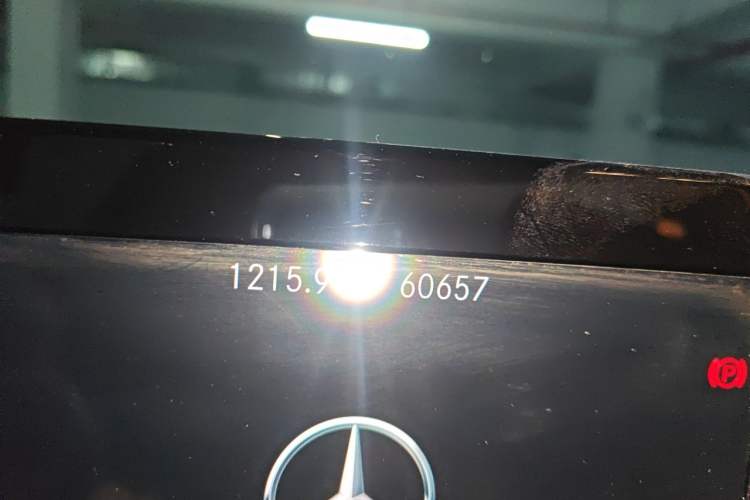 Used Mercedes-Benz A-Class 2020 A 180 L Odometer Close Up