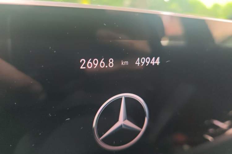 Used Mercedes-Benz A-Class 2020 Restyled A 180 L Sport Sedan Odometer Close Up