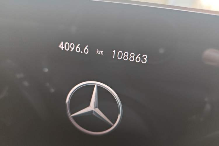 Used Mercedes-Benz A-Class 2020 A 200 L Sport Sedan Odometer Close Up