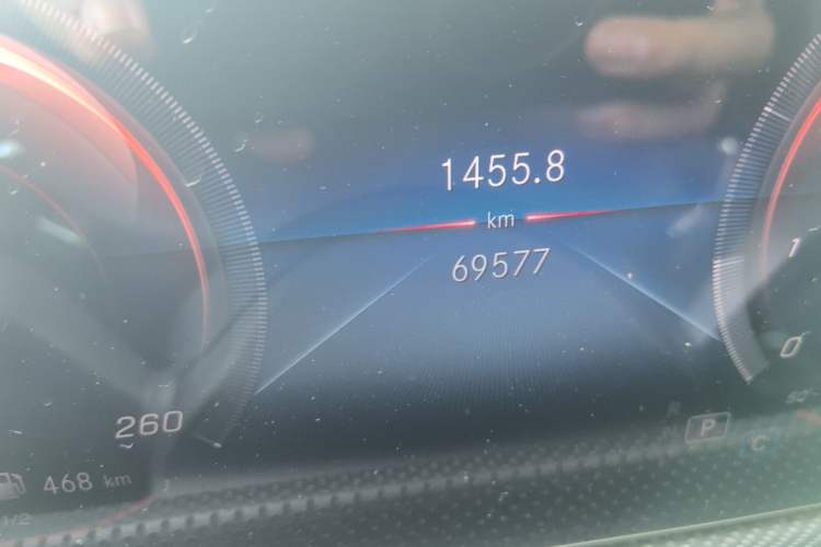 Used Mercedes-Benz A-Class 2020 Restyled A 200 L Sport Sedan Dynamic Version Odometer Close Up