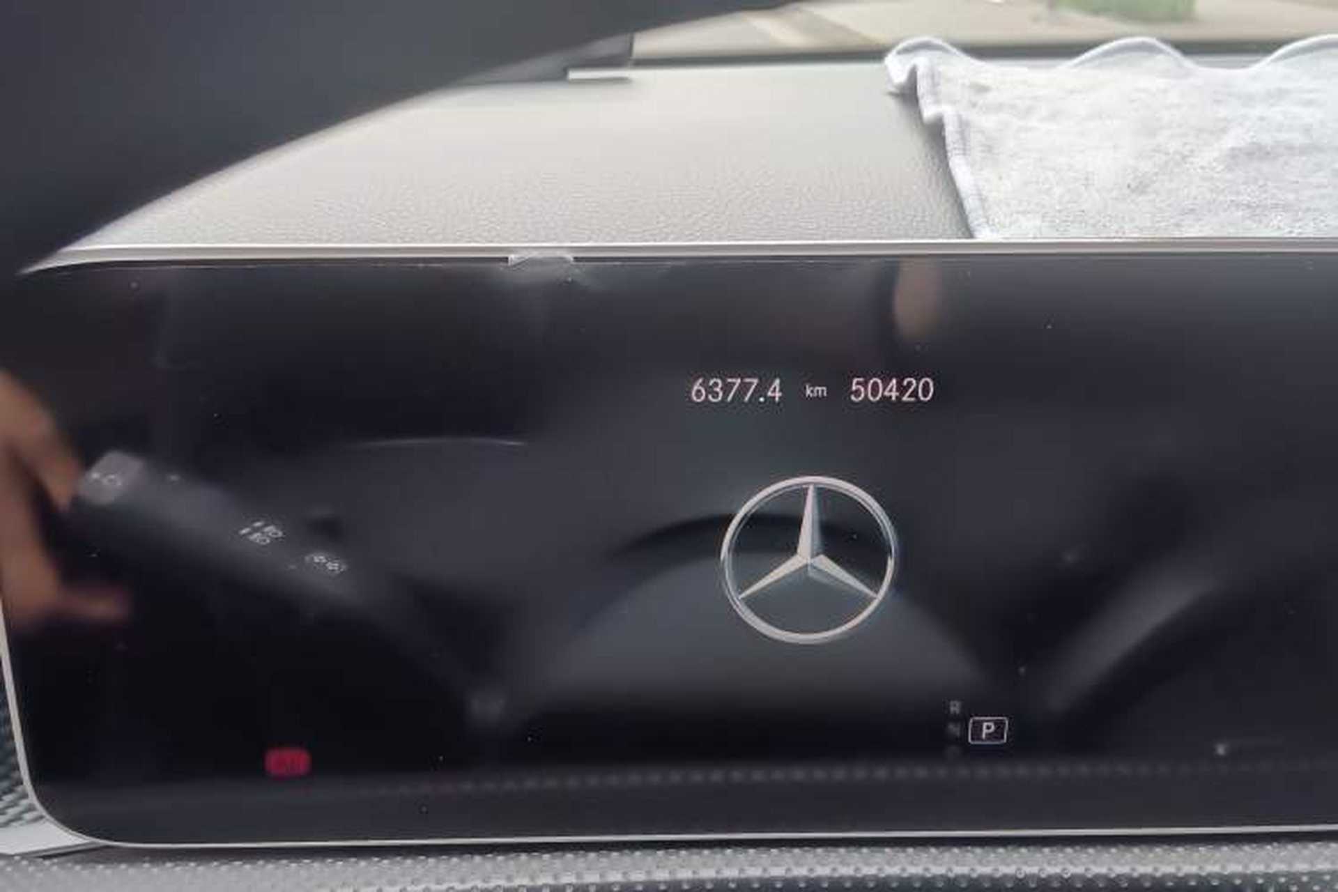 Used Mercedes-Benz A-Class 2020 A 200 L Odometer Close Up