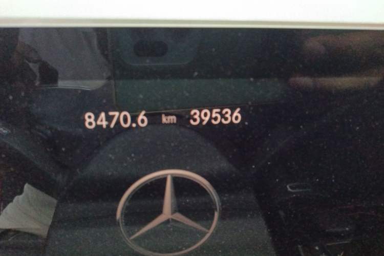 Used Mercedes-Benz A-Class 2020 Facelift A 180 L Sport Sedan Special Configuration Odometer Close Up