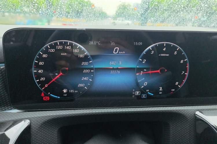 Used Mercedes-Benz A-Class 2020 Restyled A 200 L Sport Sedan Dynamic Version Odometer Close Up