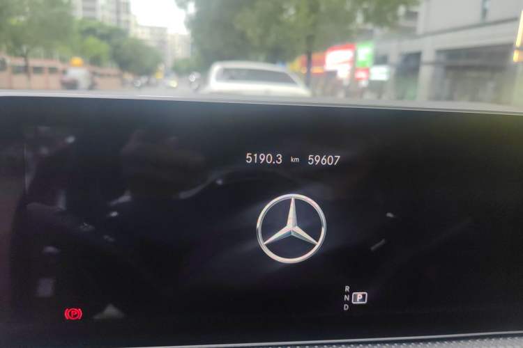 Used Mercedes-Benz A-Class 2020 A 200 L Sport Sedan Odometer Close Up