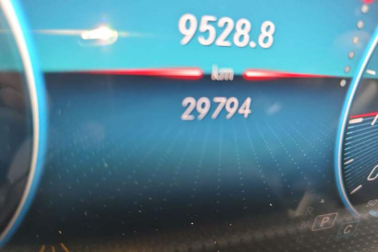 Used Mercedes-Benz A-Class 2020 Restyled A 200 L Sport Sedan Fashion Version Odometer Close Up