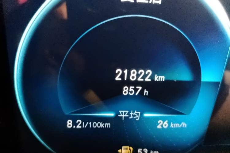 Used Mercedes-Benz A-Class 2020 Restyled A 200 L Sport Sedan Dynamic Version Odometer Close Up