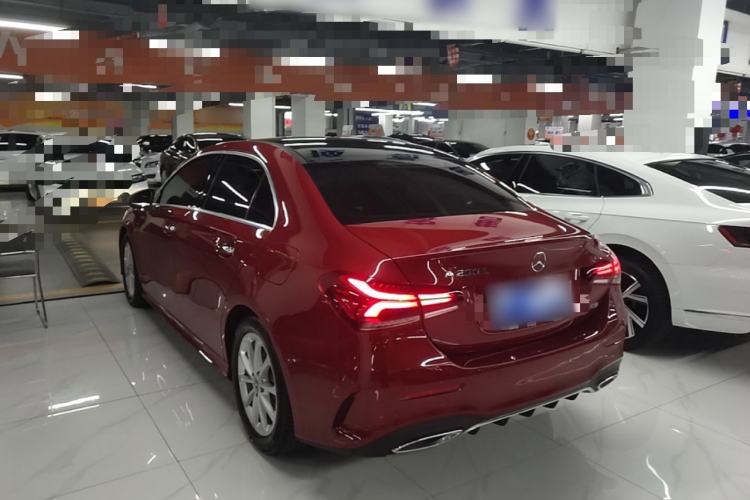 Used Mercedes-Benz A-Class 2020 Restyled A 200 L Sport Sedan Dynamic Version Rear Left 45 Deg