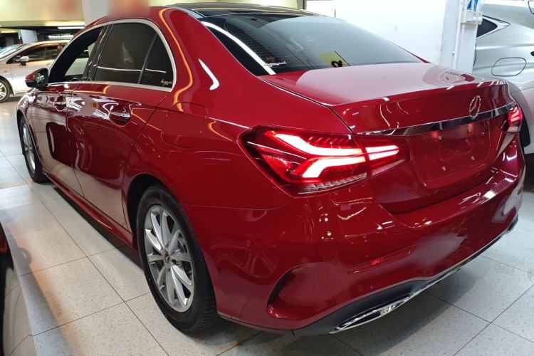 Used Mercedes-Benz A-Class 2020 Restyled A 200 L Sport Sedan Fashion Version Rear Left 45 Deg