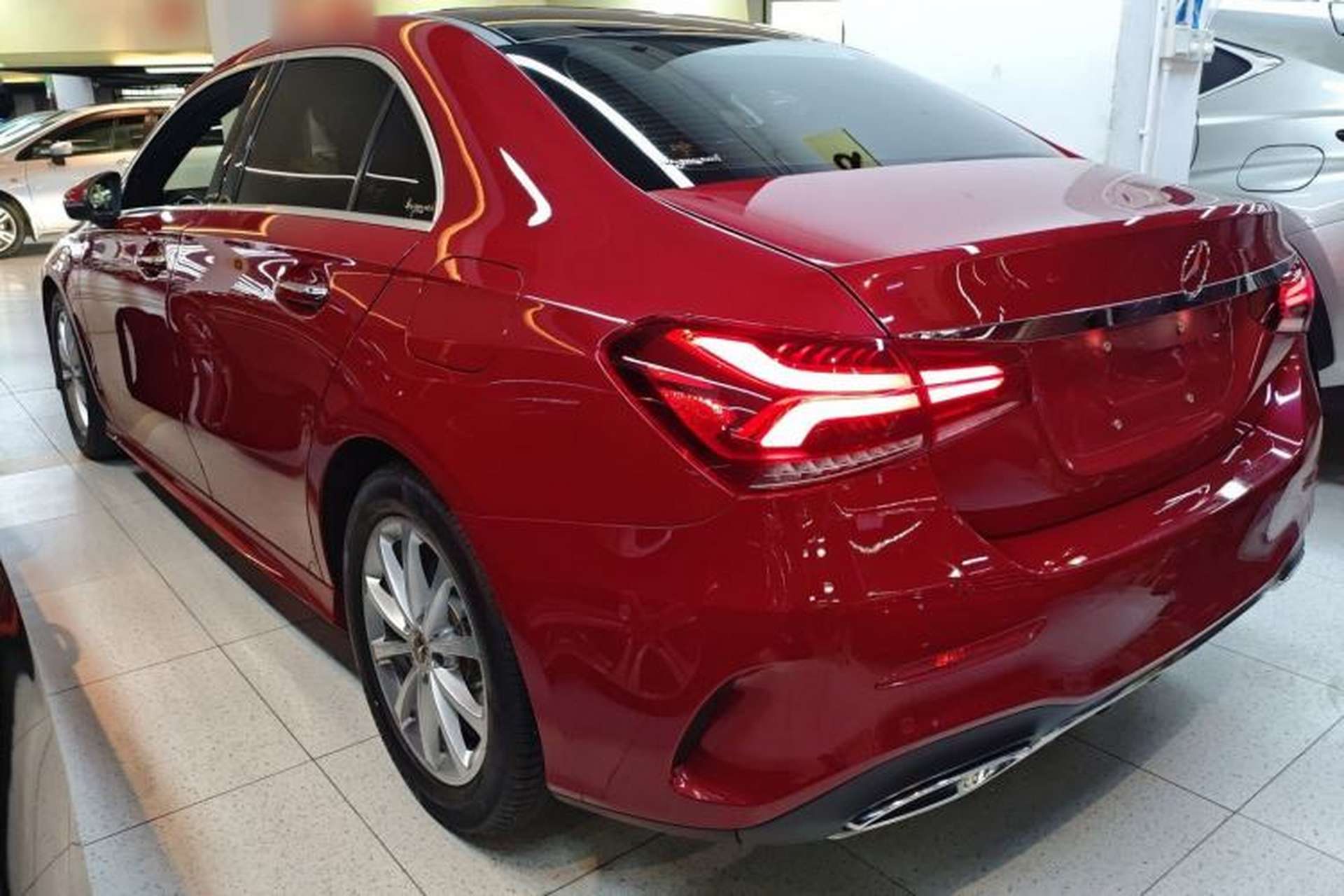 Used Mercedes-Benz A-Class 2020 Restyled A 200 L Sport Sedan Fashion Version Rear Left 45 Deg