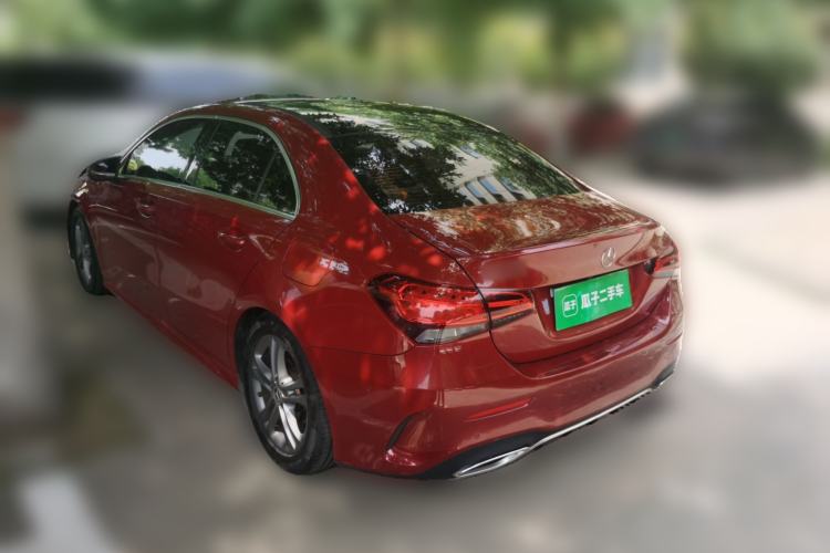 Used Mercedes-Benz A-Class 2020 Second Facelift A 180 L Sport Sedan Rear Left 45 Deg