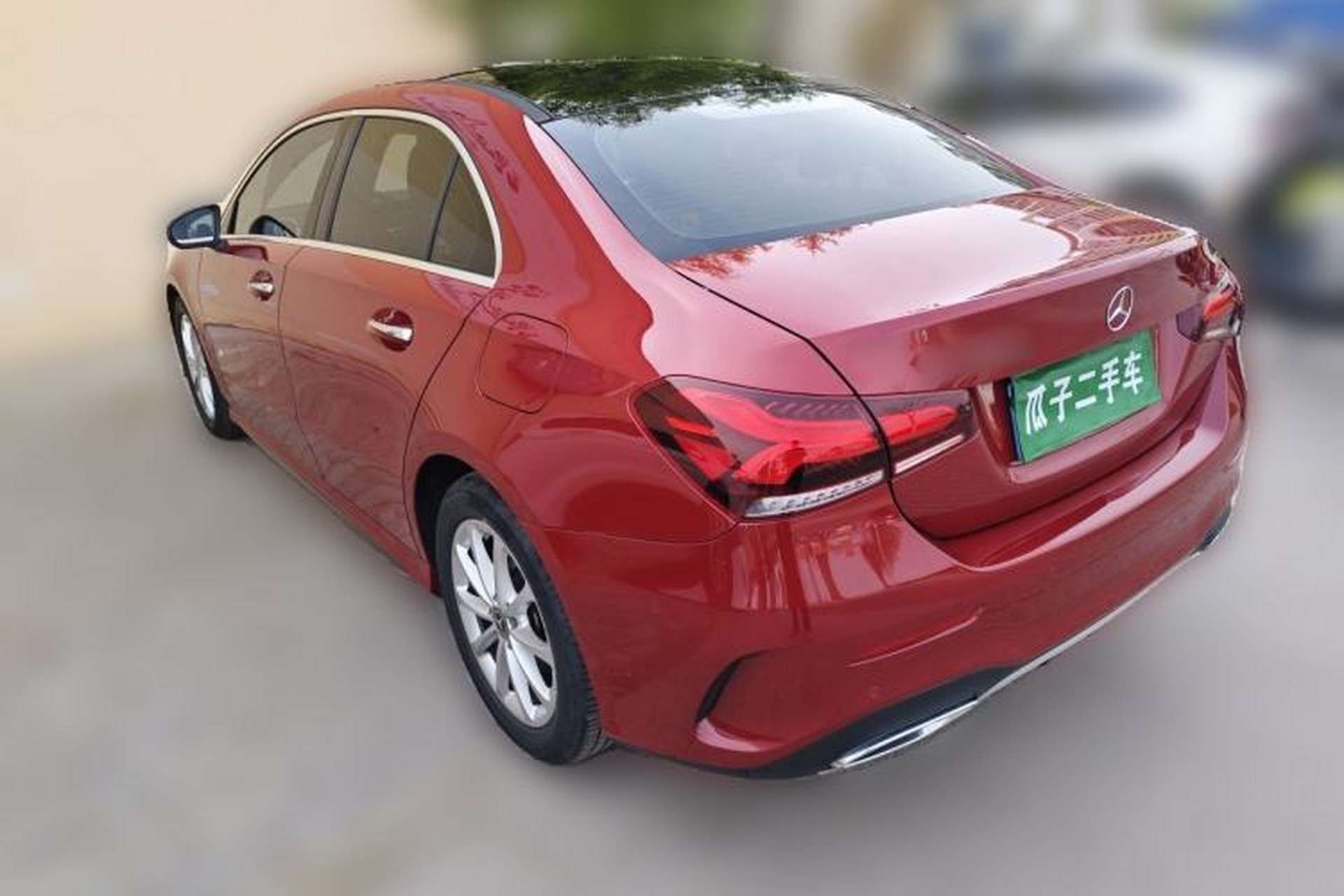 Used Mercedes-Benz A-Class 2020 Restyled A 200 L Sport Sedan Fashion Version Rear Left 45 Deg