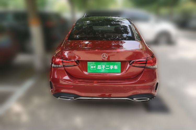 Used Mercedes-Benz A-Class 2020 Second Facelift A 180 L Sport Sedan Rear