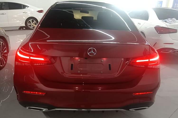Used Mercedes-Benz A-Class 2020 Second Facelift A 180 L Sport Sedan Rear