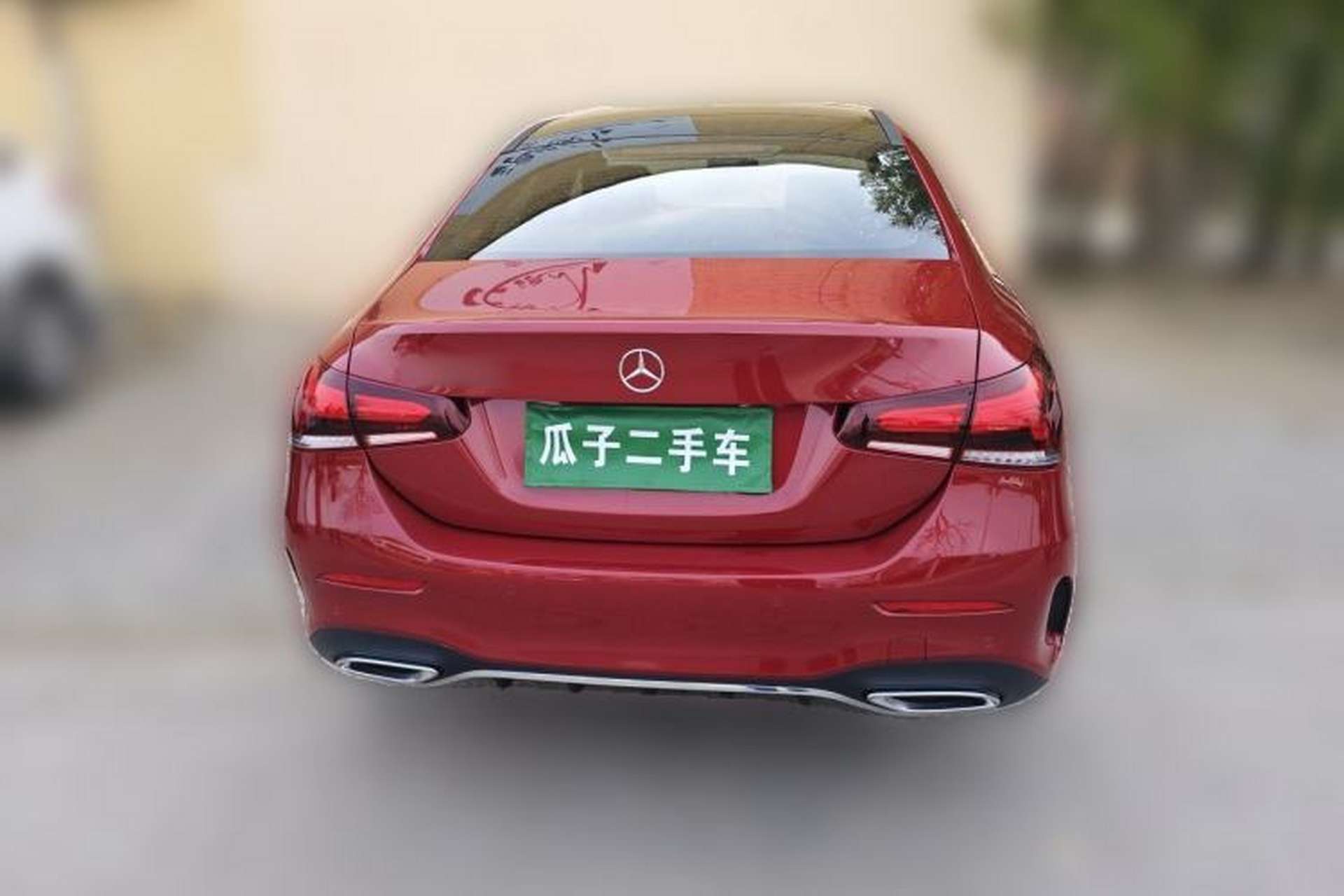 Used Mercedes-Benz A-Class 2020 Restyled A 200 L Sport Sedan Fashion Version Rear