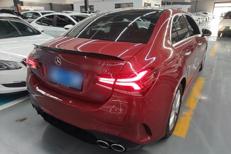 Used Mercedes-Benz A-Class 2020 Restyled A 200 L Sport Sedan Fashion Version Rear Right 45 Deg
