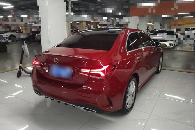 Used Mercedes-Benz A-Class 2020 Restyled A 200 L Sport Sedan Dynamic Version Rear Right 45 Deg