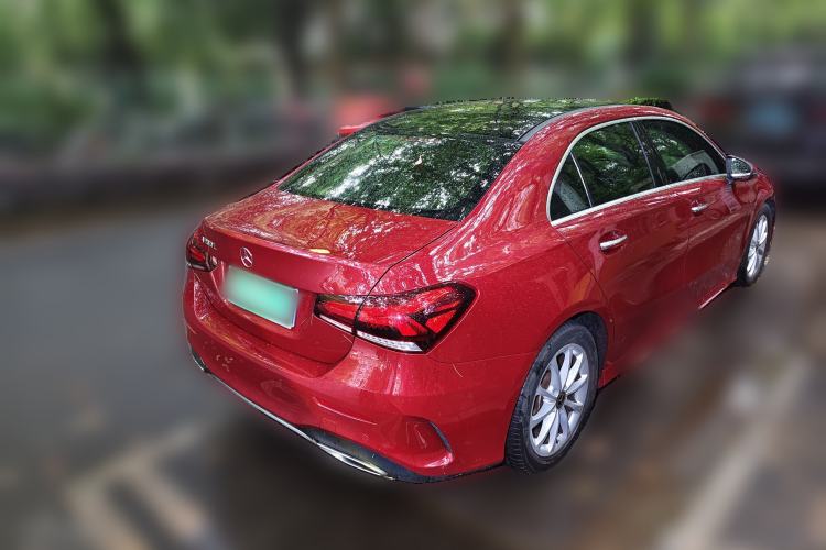 Used Mercedes-Benz A-Class 2020 Restyled A 200 L Sport Sedan Fashion Version Rear Right 45 Deg