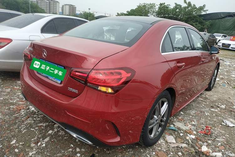 Used Mercedes-Benz A-Class 2020 Second Facelift A 180 L Sport Sedan Rear Right 45 Deg
