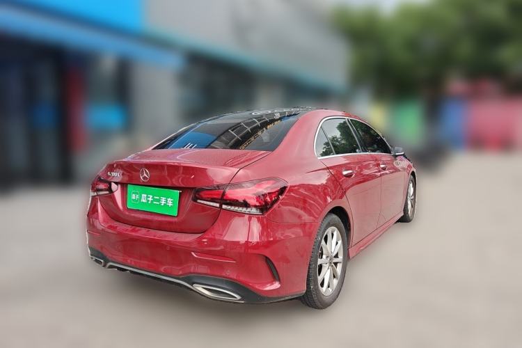 Used Mercedes-Benz A-Class 2020 Restyled A 200 L Sport Sedan Fashion Version Rear Right 45 Deg